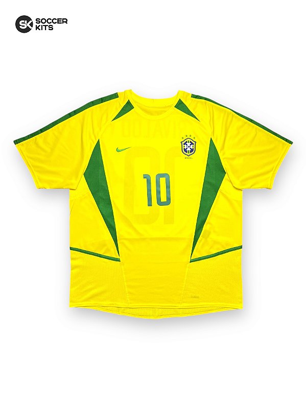 Camisa Brasil 2002/03 Home - Rivaldo