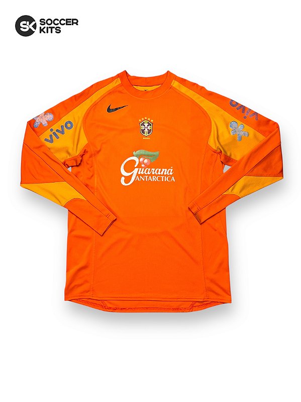 Camisa Brasil 2004 Treino Goleiro ML