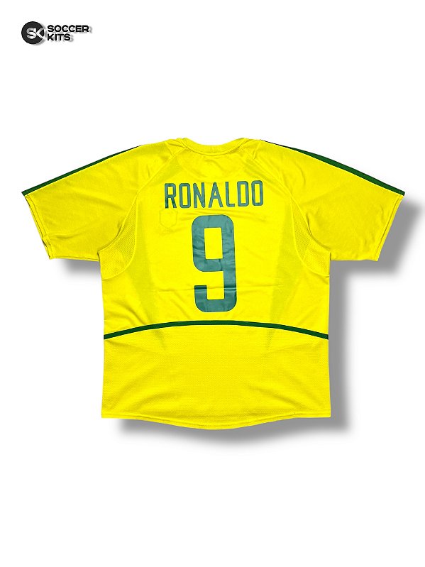 Camisa Brasil 2002/03 Home - Ronaldo