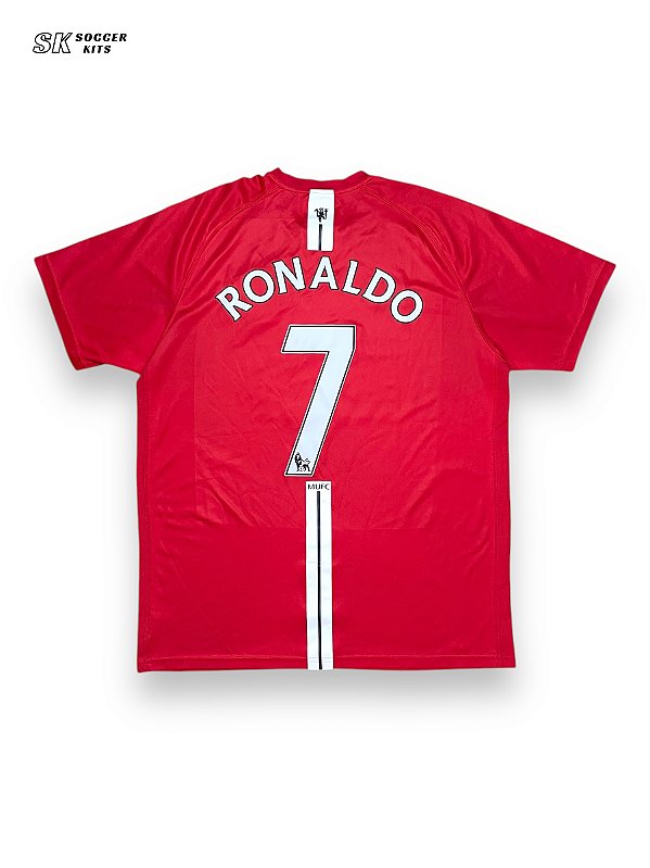 Camisa Manchester United 2007/08 Home - Cristiano Ronaldo