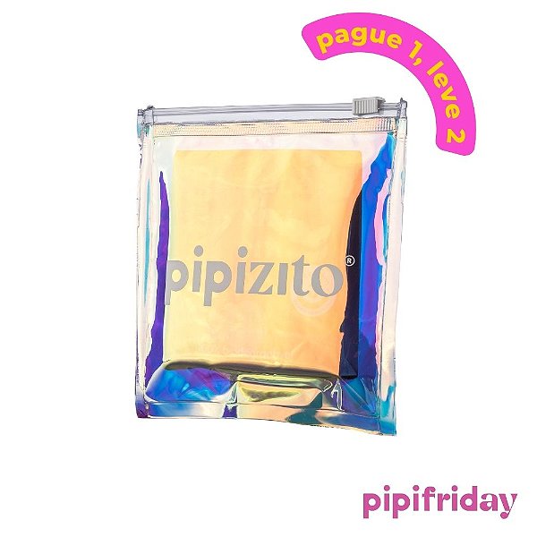 COMPRE 1, LEVE 2: Porta Pipizito Descartável Ziplock