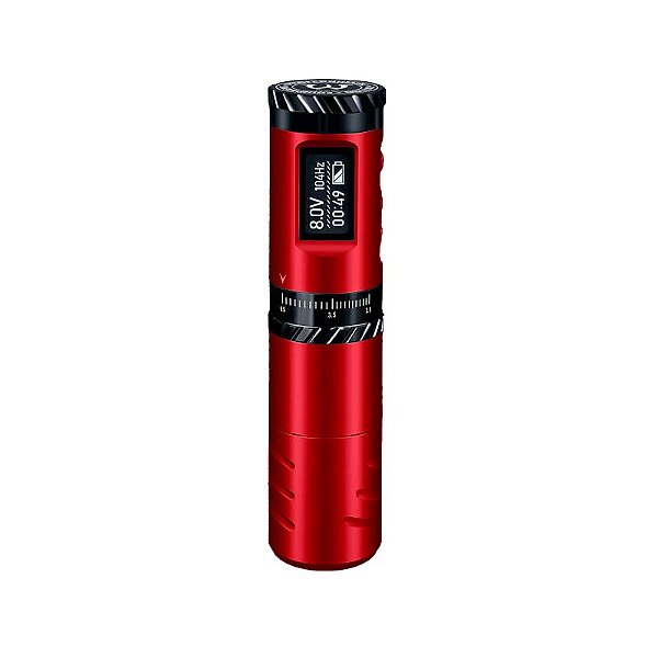 Máquina Pen Ava EP10 Cursor Ajustável - cor vermelho