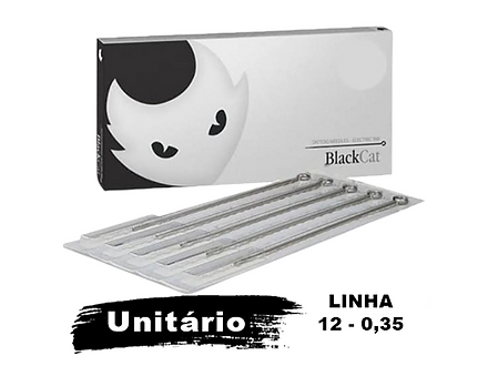 03RL(TRAÇO) - AGULHA BLACK CAT - Electric Ink VENC 10-2028 (unidade)