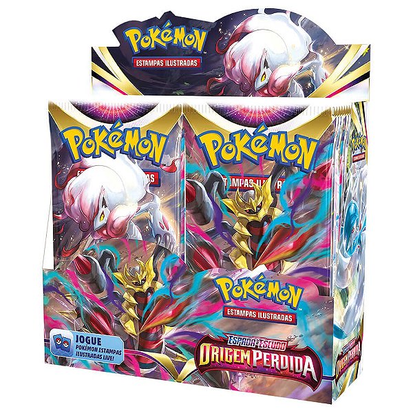 Pokémon TCG: Booster Box (36 pacotes) SWSH11 Origem Perdida - Bazaar Geek |  Loja de Cultura POP