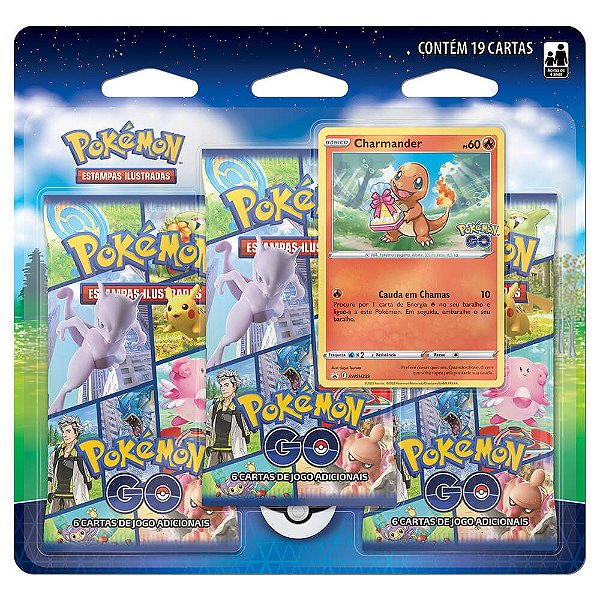 Pokémon TCG: Triple Pack Pokémon GO - Charmander