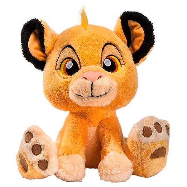 Pelúcia Disney O Rei Leão - Simba Big Feet (30 cm) | Disney