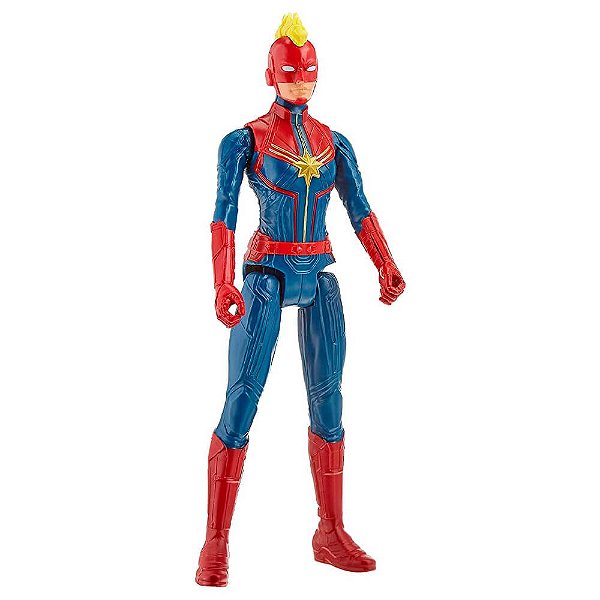 Boneca MARVEL Titan Hero - Vingadores: Capitã Marvel (30 cm) | Hasbro