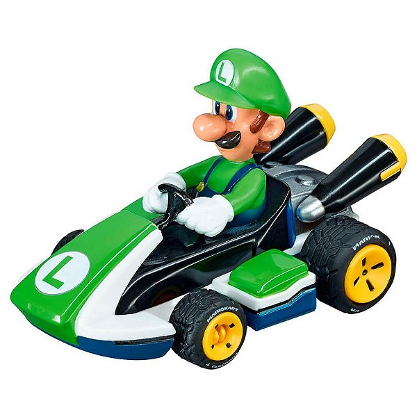 Carrinho de Fricção Pull & Speed Mario Kart: Luigi | Carrera