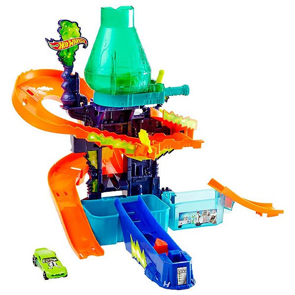 Pista Hot Wheels City: Estação Científica (Color Shifters) | Mattel