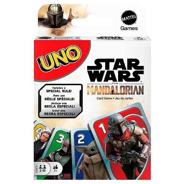 Jogo de Cartas UNO Star Wars: The Mandalorian « Blog de Brinquedo