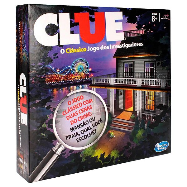 Jogo de Tabuleiro Investigação CLUE | Hasbro