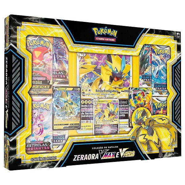 Box Coleção Box Coleção Infernape V Pokémon Card Games Colecionáveis