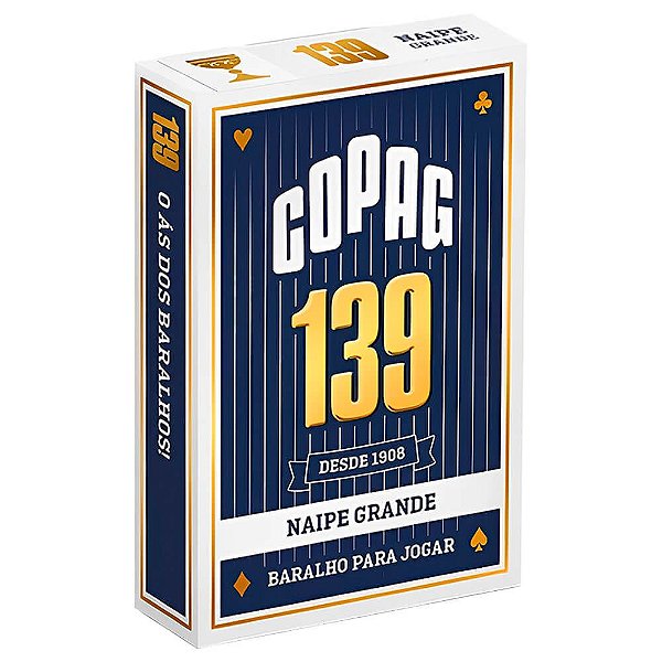 Baralho 139 Azul Naipe Grande | COPAG