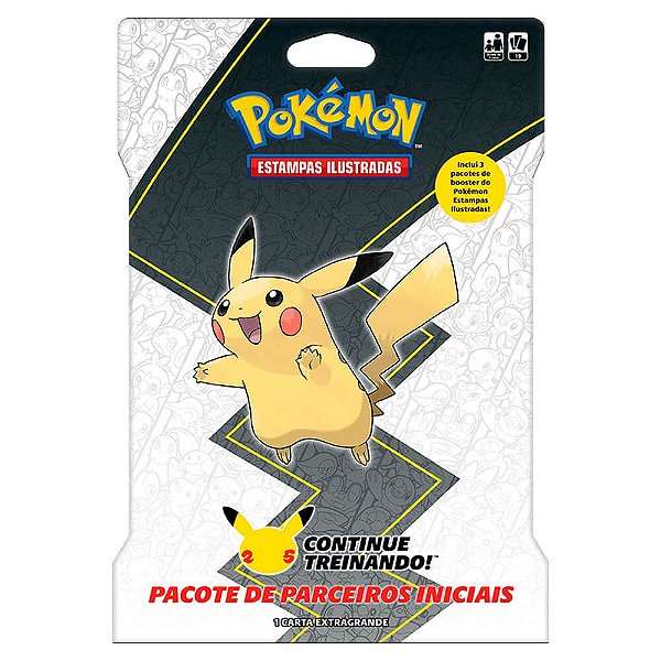 Pokémon TCG: Blister Gigante Pacote de Parceiros Iniciais - Pikachu