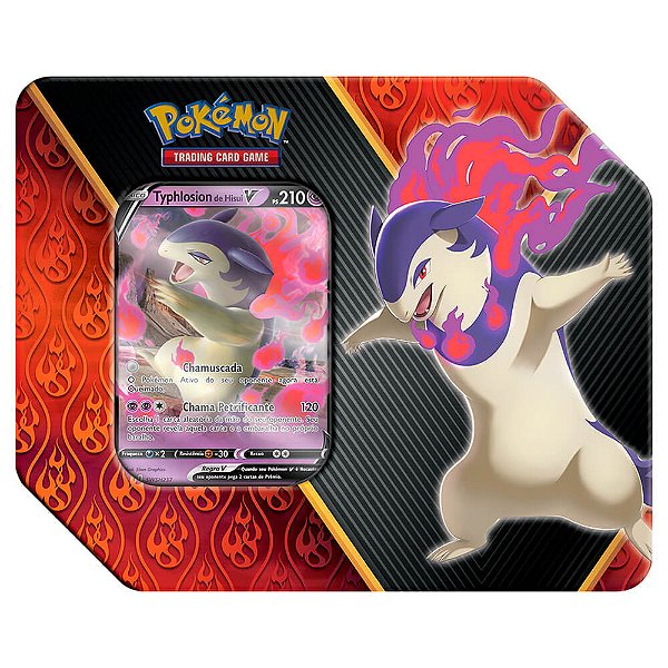 Pokémon TCG: Lata Poderes Divergentes - Typhlosion de Hisui V
