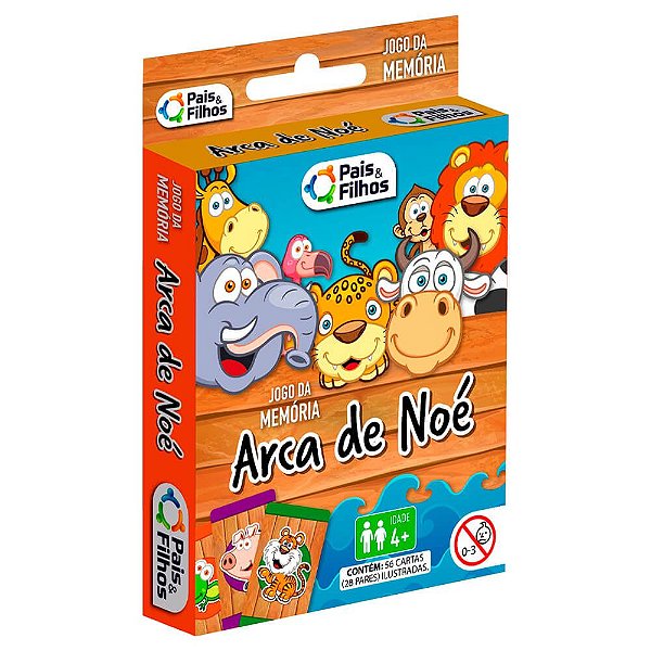 Jogo da Memória - Arca de Noé | Pais e Filhos