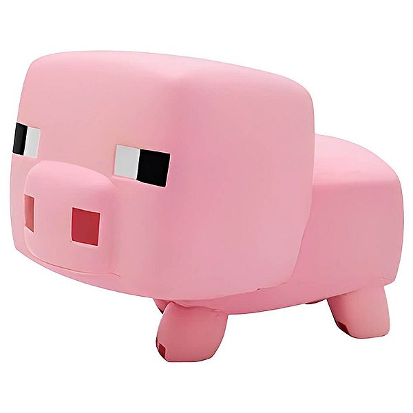 Boneco de Apertar Squishme Minecraft - Porco | Just Toys