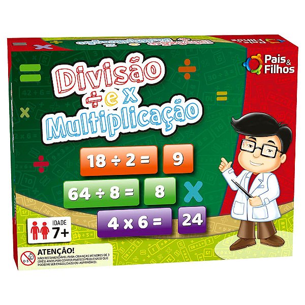 Jogo Divisão e Multiplicação | Pais e Filhos