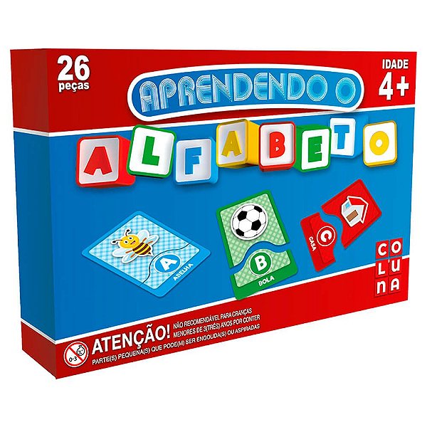 Jogo Aprendendo o Alfabeto | Coluna