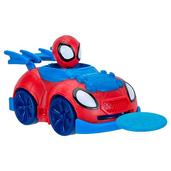 Carrinho Spidey e Seus Amigos Espetaculares Disc Dashers: Spidey Homem-Aranha | Jazwares