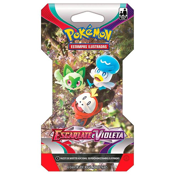 Box Pokémon Coleção Paldea Koraidon Ex 40 Cartas Sprigatito - Verde