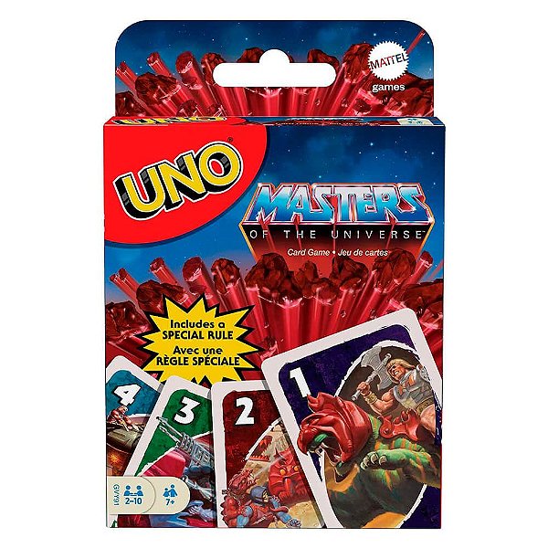 Jogo de Cartas UNO Masters of the Universe | Mattel