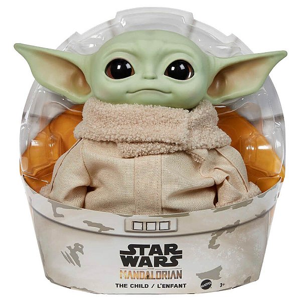 Pelúcia Star Wars: The Mandalorian - Grogu (Baby Yoda) | Mattel