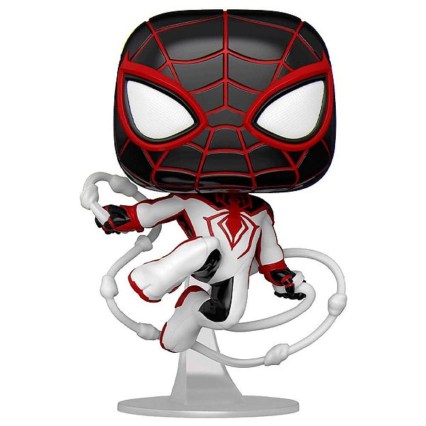 Boneco Funko POP! - Spider-Man: Miles Morales (T.R.A.C.K. Suit) #768
