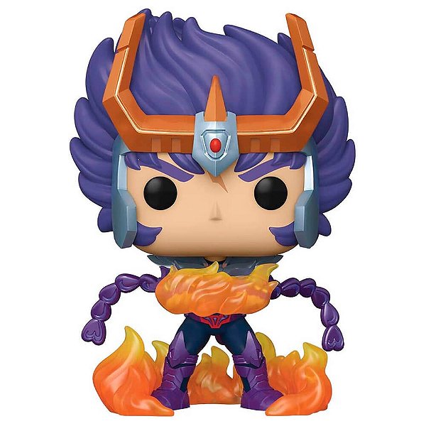 Boneco Funko POP! Animation - Os Cavaleiros do Zodíaco: Ikki de Fênix #810