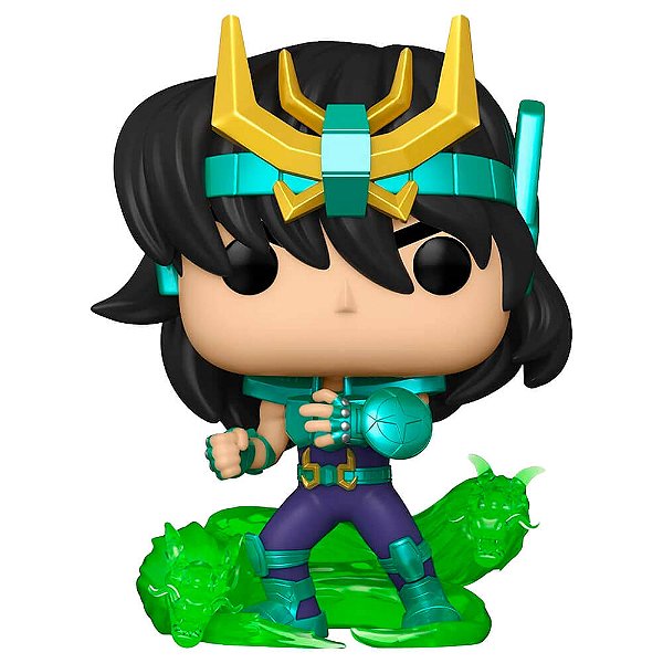 Boneco Funko POP! Animation - Os Cavaleiros do Zodíaco: Shiryu de Dragão #807