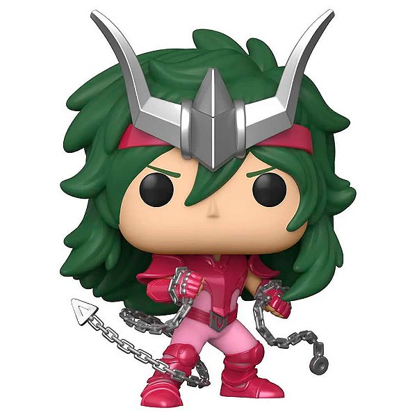 Boneco Funko POP! Animation - Os Cavaleiros do Zodíaco: Shun de Andrômeda #809