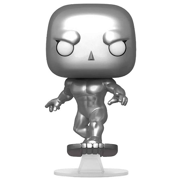 Boneco Funko POP! - Quarteto Fantástico: Surfista Prateado #563