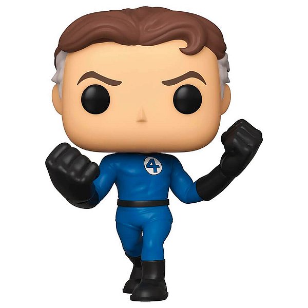 Boneco Funko POP! - Quarteto Fantástico: Senhor Fantástico #557