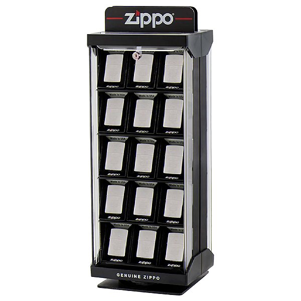 Display Zippo Mostruario Para 30 Isqueiros Giratório 142708