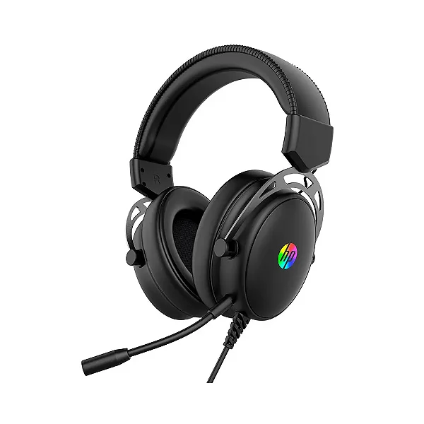 Headset Gamer HP DHE-8005U USB com Microfone e LED