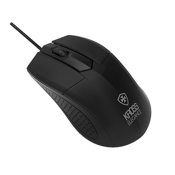 Mouse USB Kross Elegance KE-M108 Ergonômico de 1000 DPI