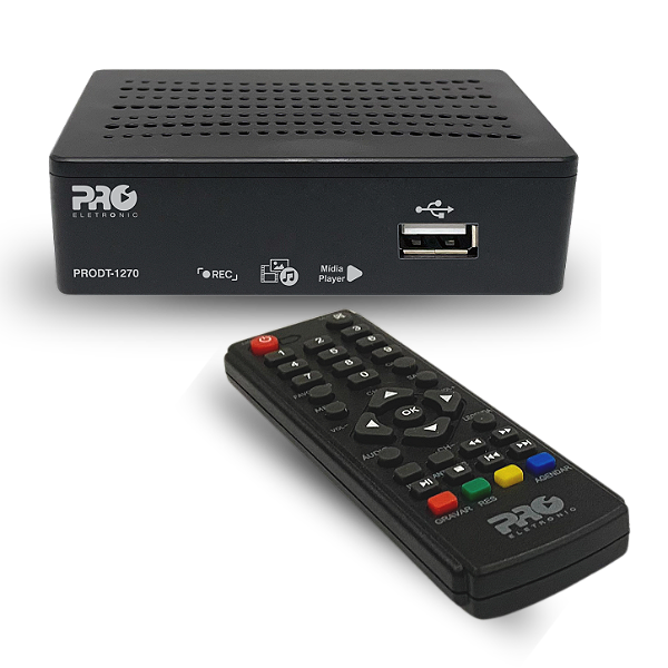 Conversor e Gravador Digital de TV Pro-eletronic PRODT-1270
