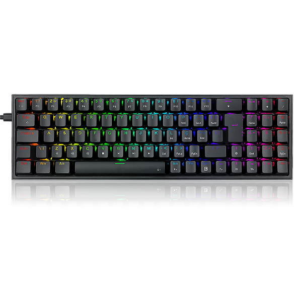 Teclado Mecânico Redragon Pollux Cabo Removível USB-C