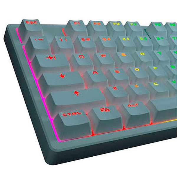 Teclado Mecânico Gamer Kross Gaming Strafing LED