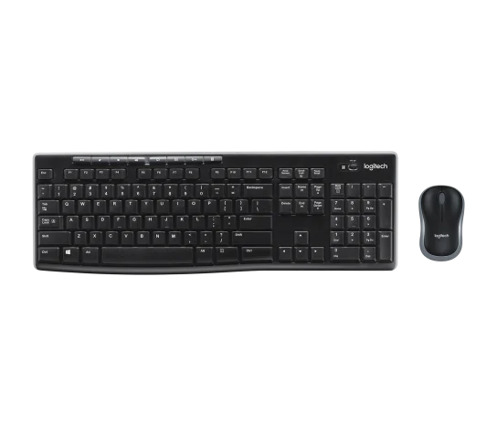Combo Teclado e Mouse Sem Fio Logitech MK270