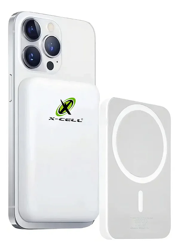 PowerBank MagSafe por Indução 8000mAh X-Cell XC-BANK-15