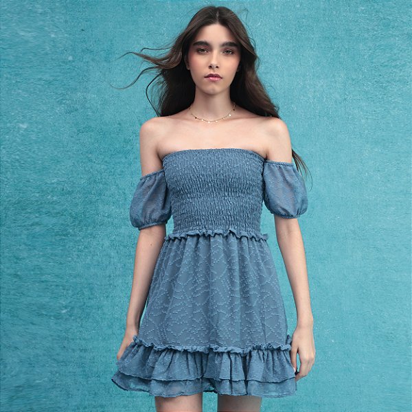 Vestido Kaya GGT Azul