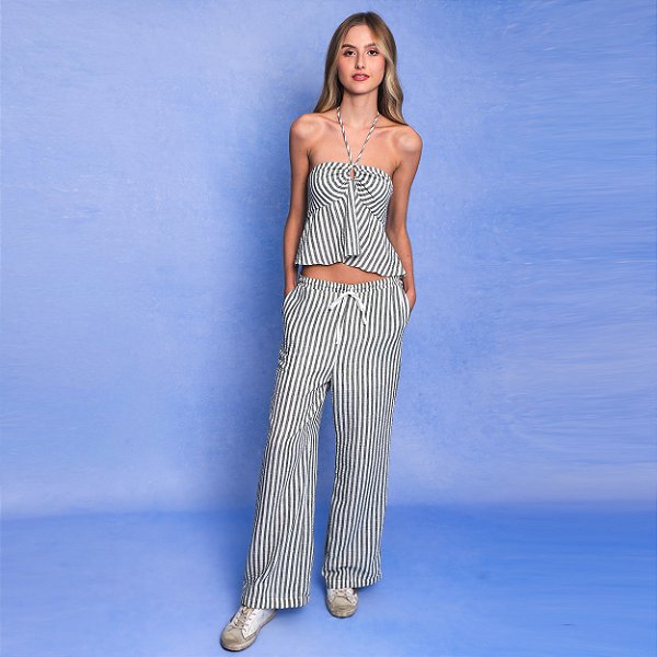 Top Livia Listra Verde