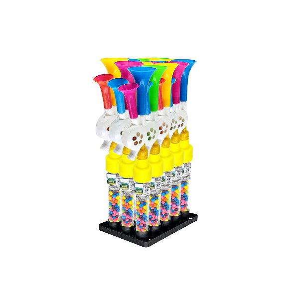 Brinquedo Corneta Dupla Pop c/15
