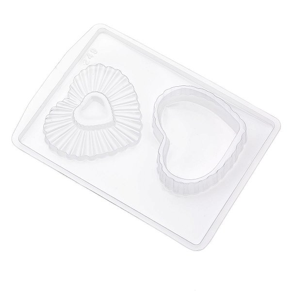 Forma PVC 249 - Coração com Tampa