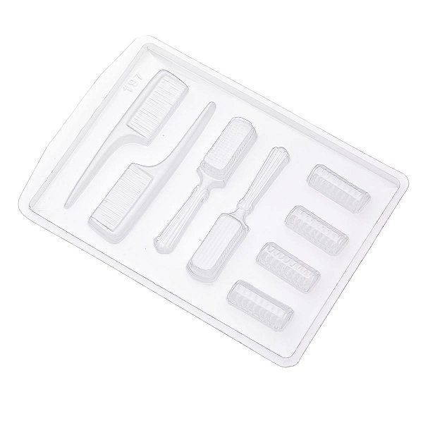 Forma PVC 197 - Pente e Escova de Cabelo