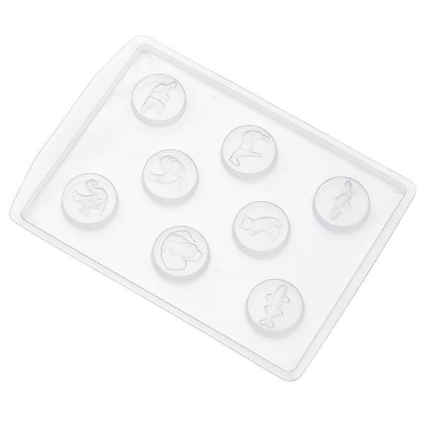 Forma PVC 4051 - Moeda Animais Diversos