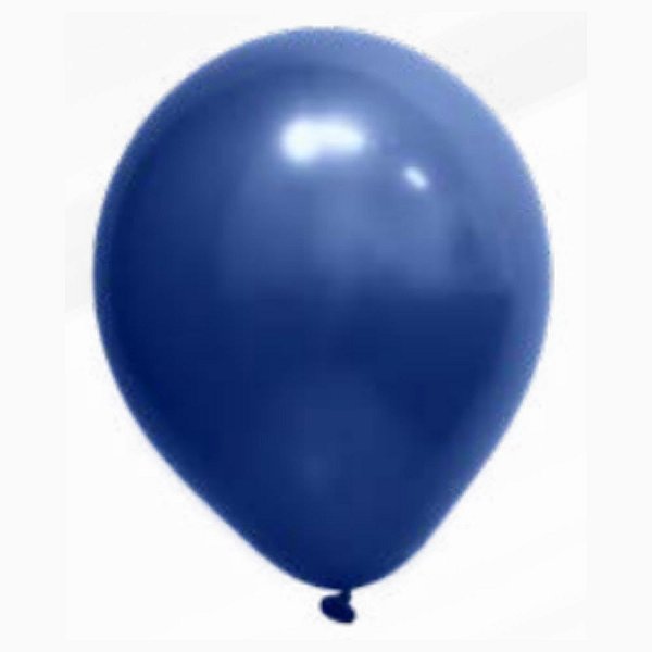 Balão Art Latex Cromado Azul