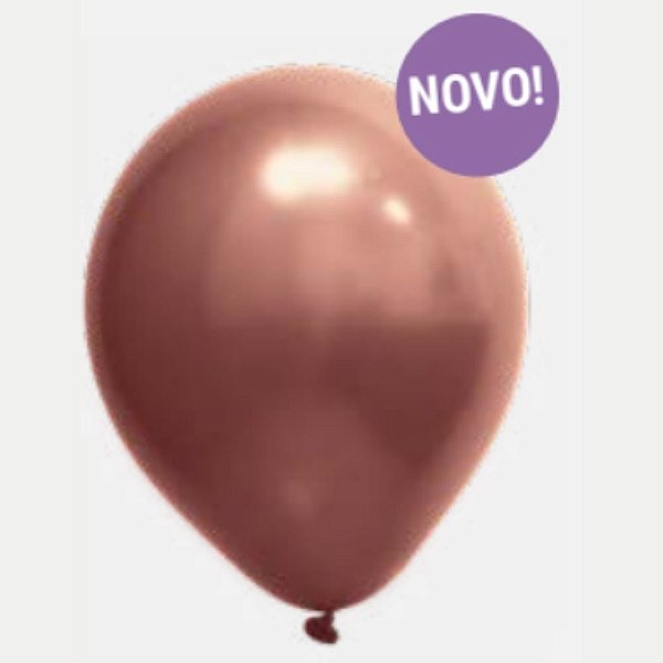 Balão Art-Latex Cromado Bronze