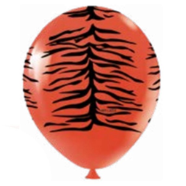 Balão Art-Latex Temático Tigre c/25